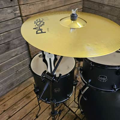 Drum Kit Mapex Storm Black, Complete With New Paiste Cymbals USED! RKSOM260626 image 5