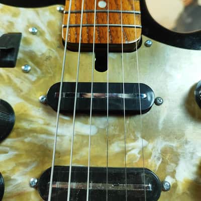Borisov Style Custom Guitar Soviet Era Remake Modern USSR Tribute Built-in Fuzz image 3