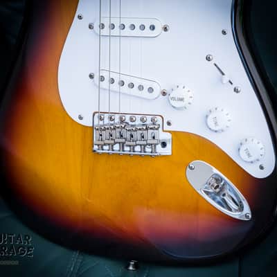 2013 Fender Japan Stratocaster 58 Vintage Reissue Sunburst | Reverb