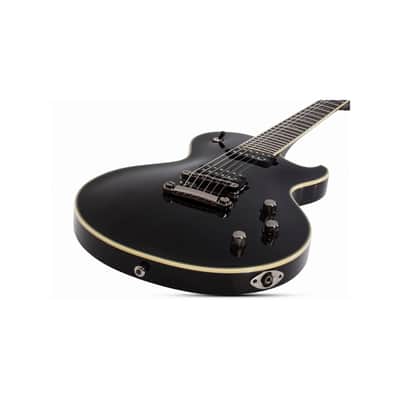 Schecter Solo-II Blackjack Electric Guitar - Black Gloss Finish image 10