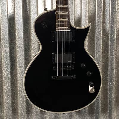 ESP LTD EC-1000S Gloss Black Fluence Guitar & Case #0581 Used image 1