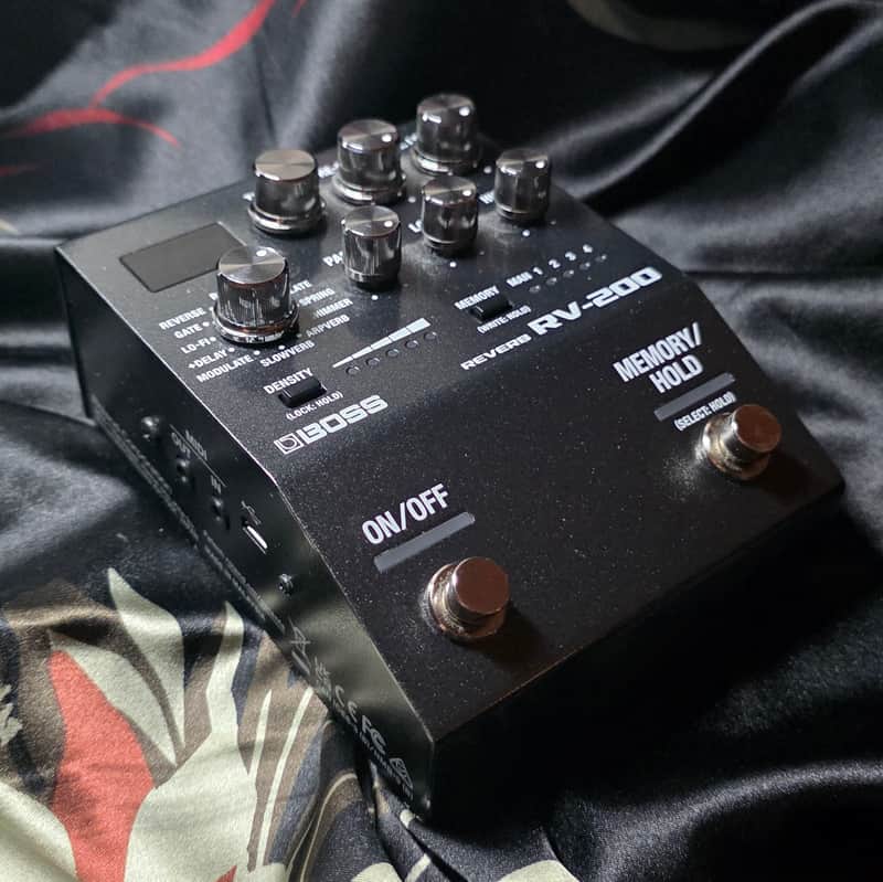 Boss RV-200 Reverb 2023 - Present - Black image 1