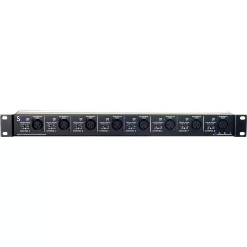 ART ARTS8 8 Channel Microphone Signal Splitter Multiple Mixing Consoles image 1