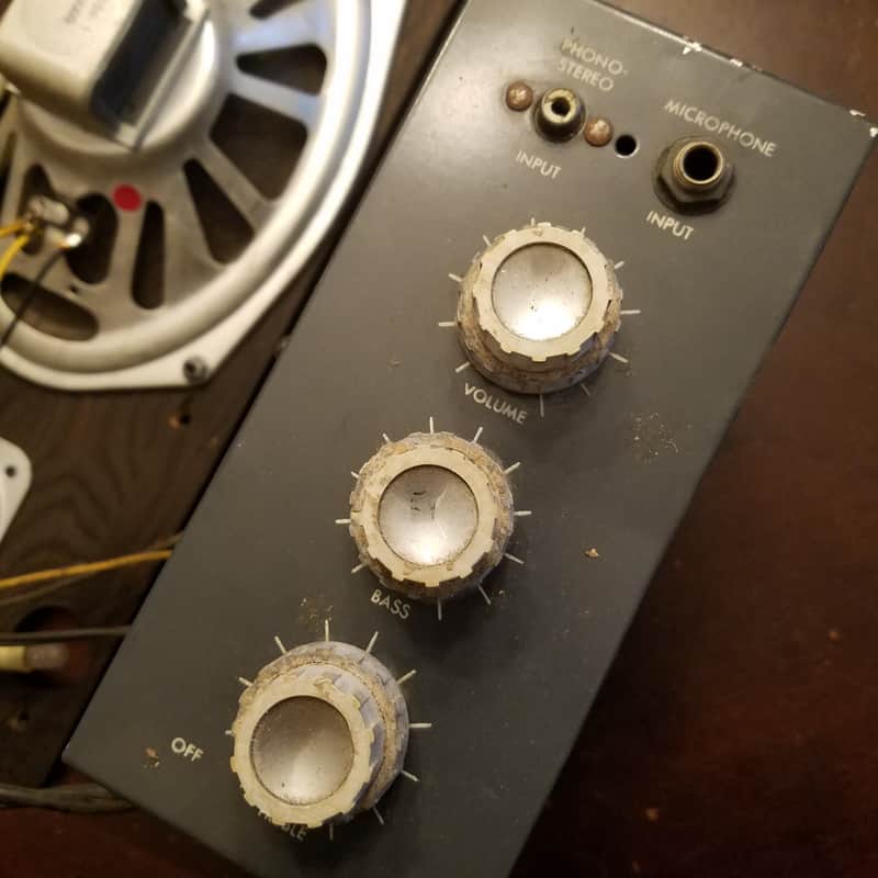 Voice of Music 166A Extension Speaker 6V6 12AX7 Tube Guitar Amp Kit Project Jensen AlNiCo 6x9 8809 8810 1960 image 1