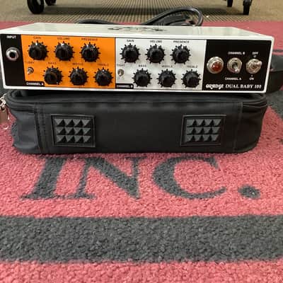 Orange Dual Baby 100 2-Channel 100-Watt Guitar Amp Head 2025 - Present - White image 2