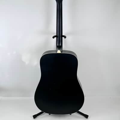 Recording King RDS-7-MBK Dirty 30's Series 7 Dreadnought Acoustic Guitar w/ Hard Case image 12