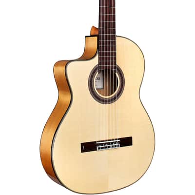 Cordoba GK Studio Negra Left-Handed Flamenco Acoustic-Electric Guitar image 3