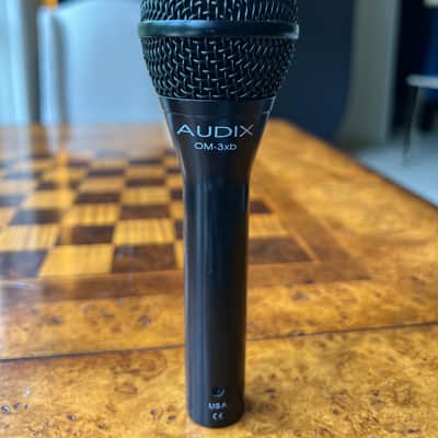 Audix OM-3xb Handheld Hypercardioid Dynamic Microphone 1990s - Black image 1