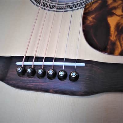 Rose Creek Guitars Custom "Gibson Advanced Jumbo Body Style" (2020) Extra-Rare Panamanian Rosewood, 4A Italian Spruce, Beautiful Tone, FINAL SALE, The Best!! image 6