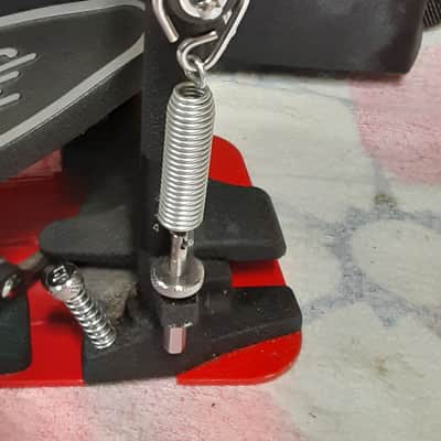 DW DWCP5000AD4 5000 Series Accelerator Single Bass Drum Pedal 2010s - Black/Red image 8