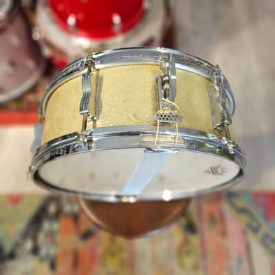 Ludwig Pioneer 14x5" 3-ply Snare Drum in Silver Sparkle - 1960s - No Badge or Vent Hole image 1