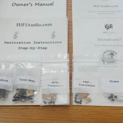 Yamaha CR-440 restoration kit filter capacitor repair rebuild fix image 2
