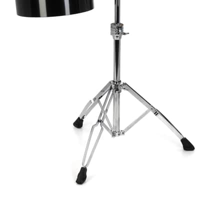 Ludwig Single-headed Concert Tom Set - 13 inches and 14 inches Black Cortex image 1