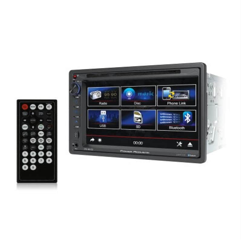 Power Acoustik PD-651B Double DIN Bluetooth In-Dash DVD/CD/AM/FM Car Stereo w/ 6.5" Touchscreen and SD/USB Reader image 1