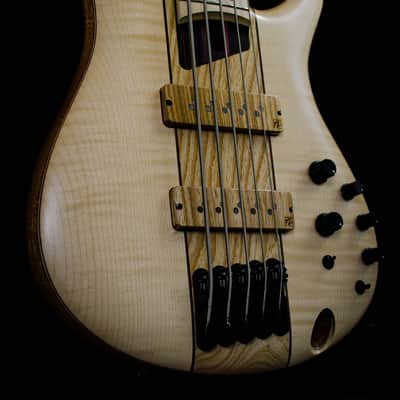 Ibanez Premium SR5FMDX2 NTL Flamed Maple w/ Deluxe Gig Bag image 2