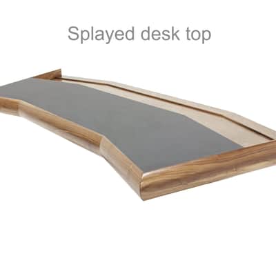Studio Desk - Sound Construction Supply - Composer II – 88 Note Keyboard – Sit-to-Stand -2021 Walnut image 2