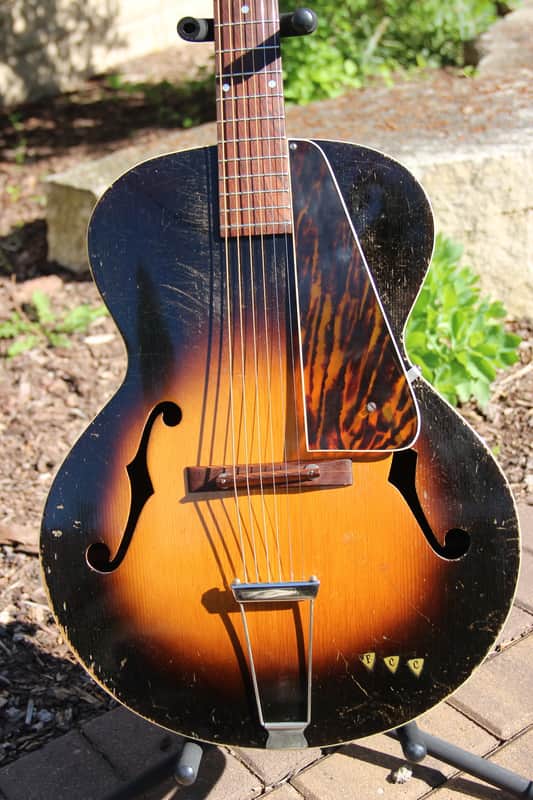 Gibson Built Old Kraftsman  Archtop Acoustic guitar 1930's Sunburst image 1