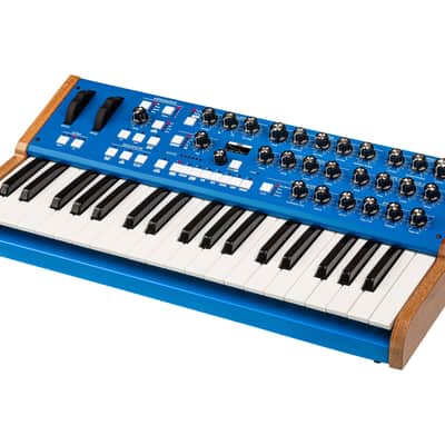 GS Music Bree6 Keyboard 37 Analog Polyphonic Synthesizer (Blue) [DEMO] image 4
