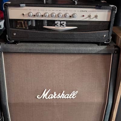Crate V33H -- All Tube Head --  2-Channel - 33 Watt -  Reverb - Cleaned & Tubed image 2