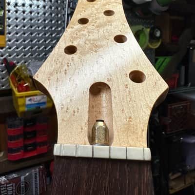 Warmoth Meadowhawk (Fits Stratocaster) Neck - Birdseye Maple + Rosewood, Stainless Jumbo frets, 25.5" Scale, 42mm Nut image 22
