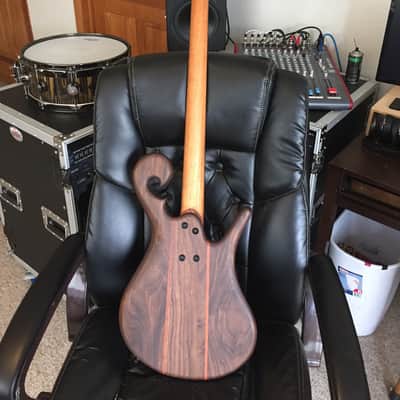 Carl Thompson Bass guitar Semi-Frills Scroll 32" Scale 2017 MINT Lefty left handed image 2