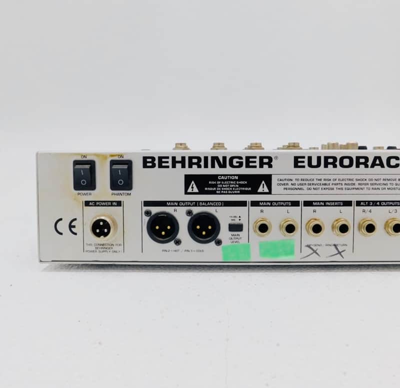Behringer Eurorack MX1804X Mixer Silver | Reverb