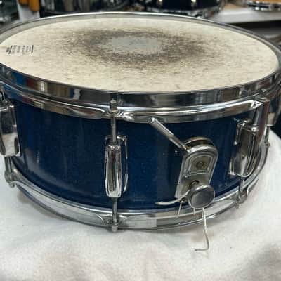 Sorento 5X14" Snare Drum (9164-12234) 60's - Blue Sparkle image 4
