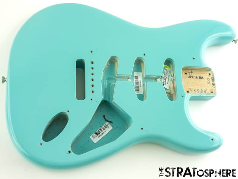 USA Fender Stratocaster ERIC JOHNSON Strat BODY American TTQ Tropical Turquoise image 1