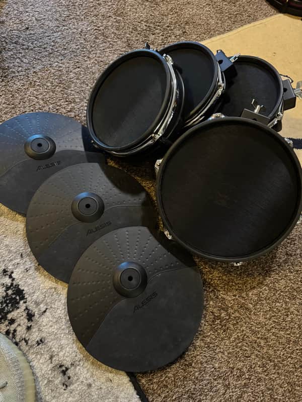 Alesis Turbo Mesh Kit Electronic Drum Set 2010s - Black image 1