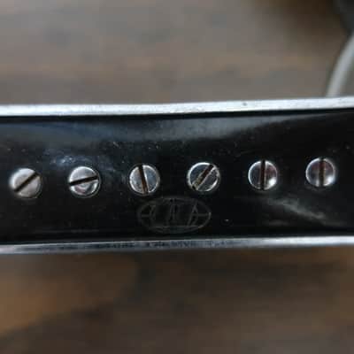 Vintage 1960s Dynacord Pick Up Also fits Framus Hofner Hopf Hoyer Avanti Harvey Thomas Guitar 1 Pick Up Set With Control Panel Rare Bakelite Volume Knobs Pots & Buttons image 2