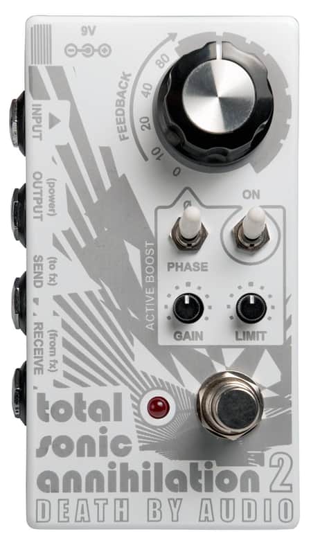 New Death By Audio Total Sonic Annihilation Feedback Looper Guitar Effects Pedal image 1