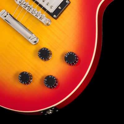 Epiphone Les Paul Tribute Plus – Cherry Sunburst image 8