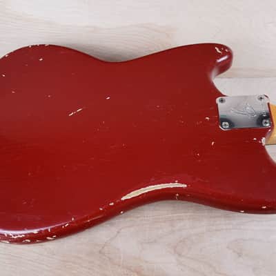 Fender Mustang 1966 Dakota Red Vintage USA w/ Hard Case image 12