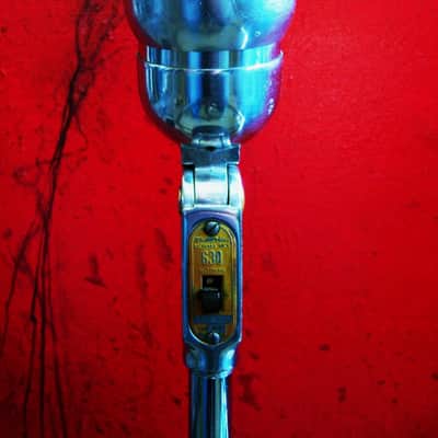 Vintage 1950's Electro-Voice 630 Omnidirectional Dynamic Microphone Hi Z harp mic w cable and RARE baffle 605 636 664 image 6