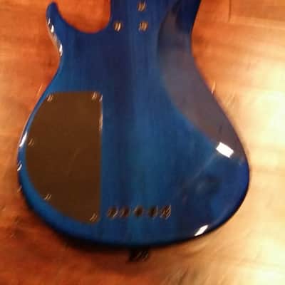 Peavey Millenium 5 String Bass 2000 Blue Burst image 5