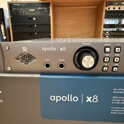 Universal Audio Apollo x8 Thunderbolt 3 Audio Interface 2018 -2025 - Black image 2