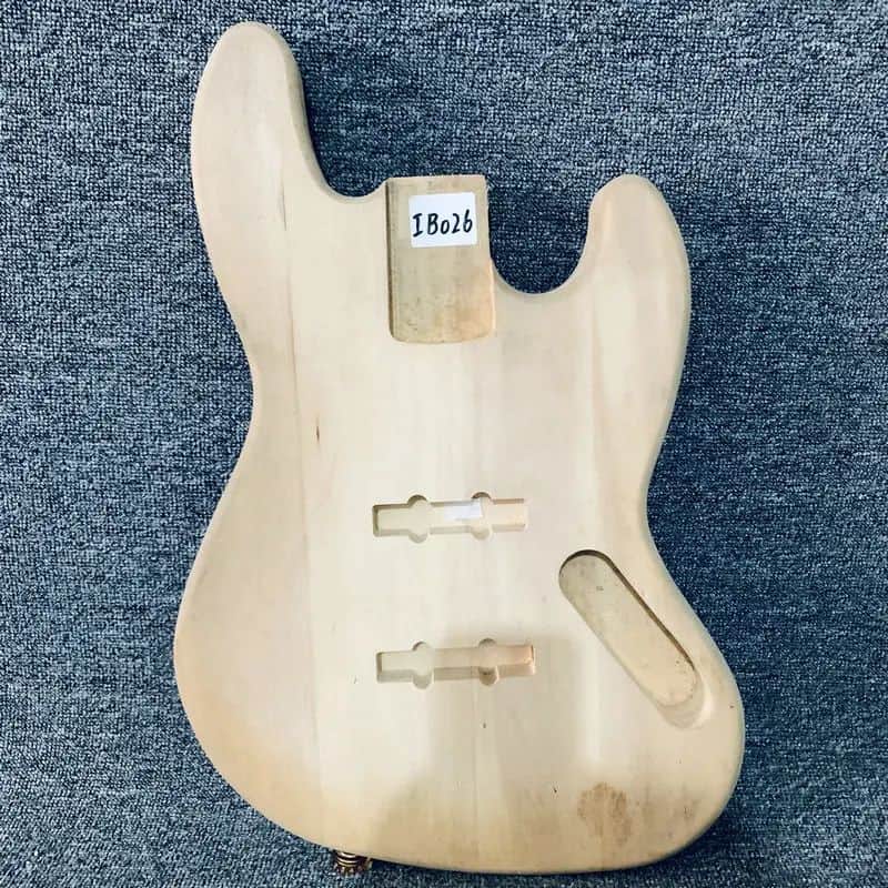 Unfinished Jazz Bass Style Body Blank in Basswood image 1