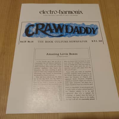 Vintage 1972 Electro-Harmonix Blackfinger Catalog, Dealer Letters, Price List, and Flyers! Rare, Original Case Candy, Paperwork! image 8