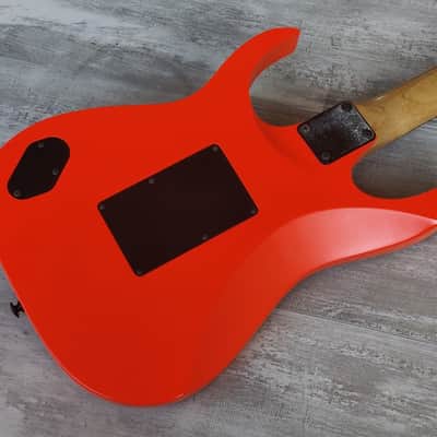 1980's Ibanez Japan RG-575 Reverse Headstock Superstrat (Five Alarm Red) image 10
