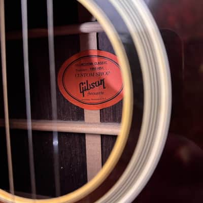 2011 Gibson Western Classic Custom Shop SJ200 Sunburst Acoustic Guitar w/ OHSC image 11
