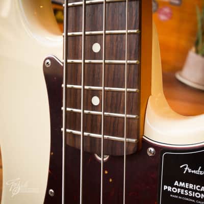 Fender American Professional II Precision Bass Olympic White 2021 image 12
