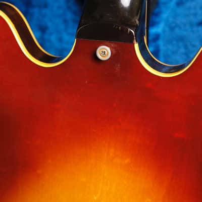 Gibson ES-345 Stereo Vintage 1968 Semi-Hollow Sunburst Electric Guitar Pre-Owned image 22