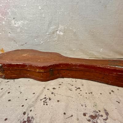 Vintage Gibson (Lifton) Les Paul 5 Latch Case Brown with Pink Interior 1950's image 12