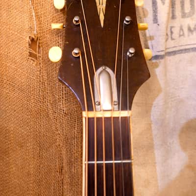 Epiphone FT-75  Seventy Five 1944 Sunburst Jumbo Flat-Top image 6