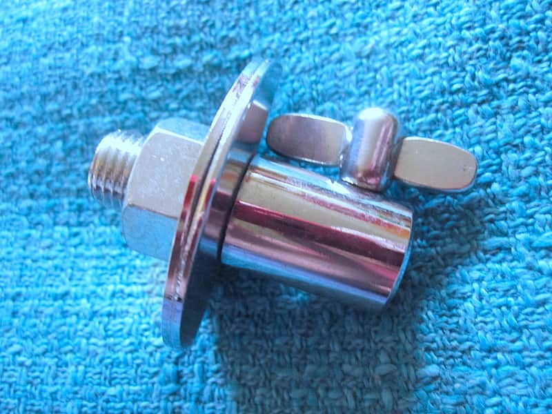 Bass Drum Leg Spur Mounting Bracket - NOS image 1