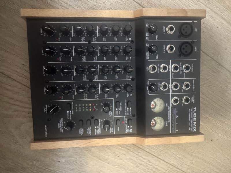 ART TUBEMIX 5-Channel Mixer with USB Interface and Assignable 12AX7 Tube image 1
