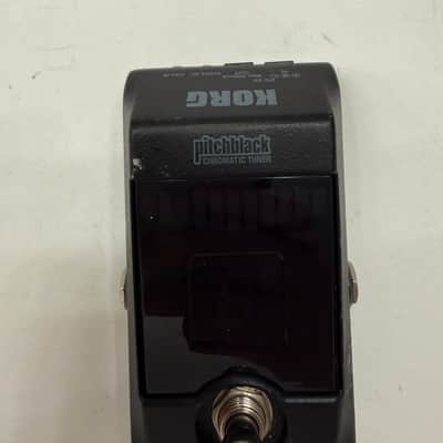 Korg PB-01 Pitchblack Chromatic Tuner Pitch Black Guitar Effect Pedal image 2