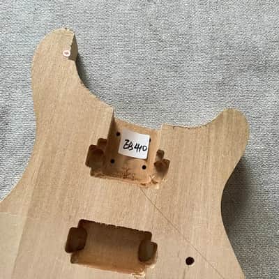 Mahogany Wood Double Cutaway HH Guitar Body DIY Project image 5