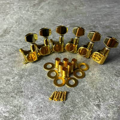 Fender Tuners for Stratocaster-Telecaster gold Left hand image 2