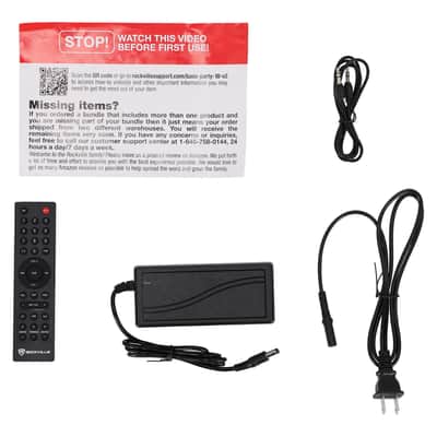 Rockville BASS PARTY 10 Karaoke Machine System Party Speaker w/Mic+Tablet Stand image 13